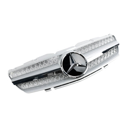Per Mercedes Benz Classe SL R230 SL500 2003-2006 Griglia superiore paraurti anteriore