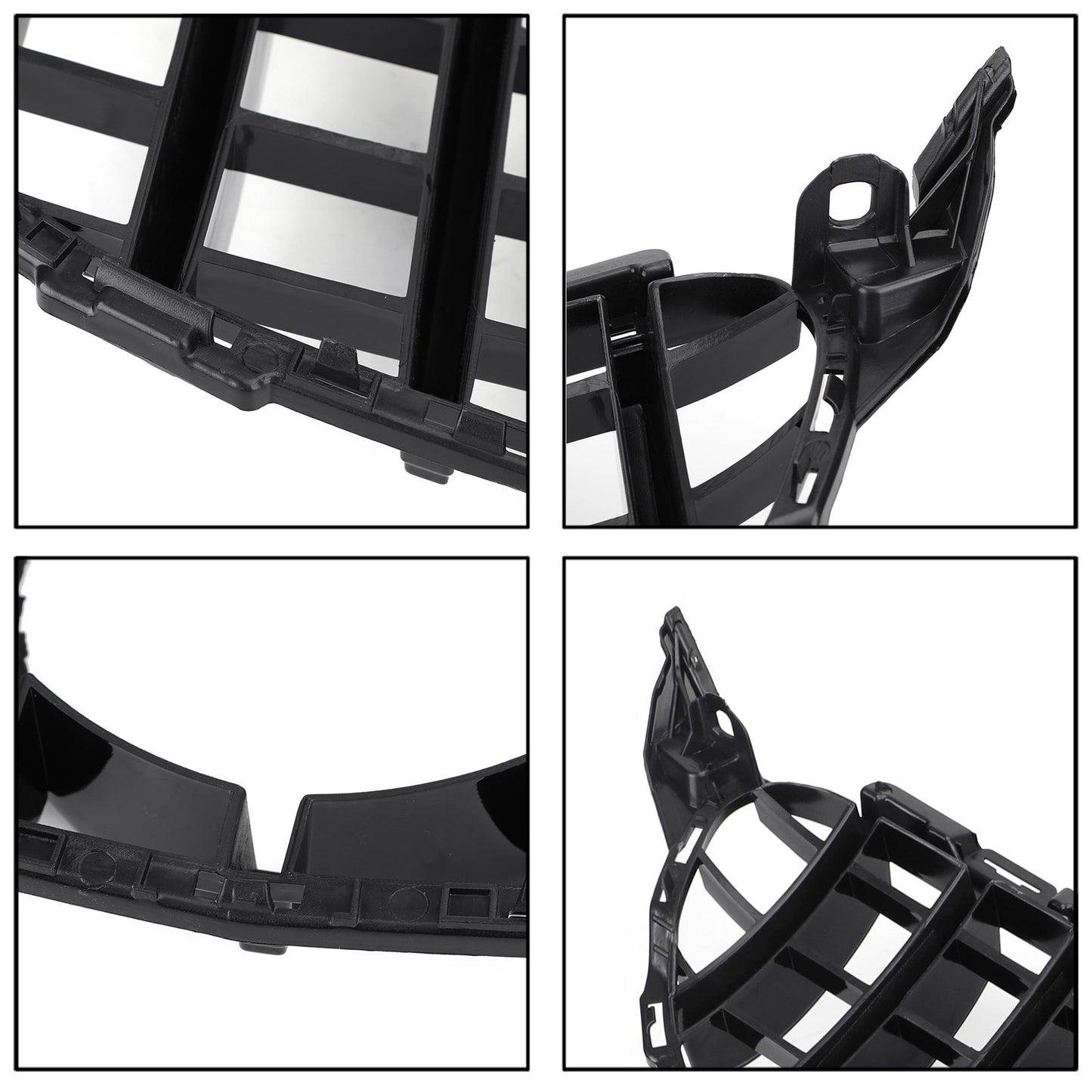 Per 2015-2018 Mercedes Benz classe W205 W200 C250 C300 C350 Griglia per paraurti anteriore stile GTR