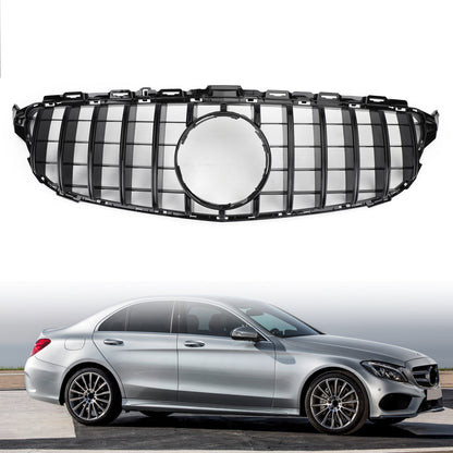 Mercedes-Benz | 2015-2018 | Classe C W205 C205 | Griglia GTR | Nero lucido | Griglia anteriore