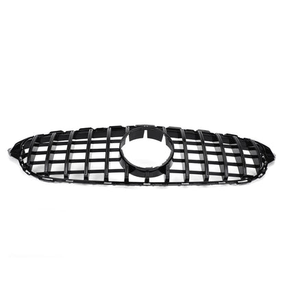 Per 2015-2018 Mercedes Benz classe W205 W200 C250 C300 C350 Griglia per paraurti anteriore stile GTR