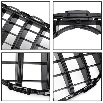 Griglia per paraurti anteriore stile GTR per Mercedes Benz classe C  W205 C250 C300 C350 2015-2018