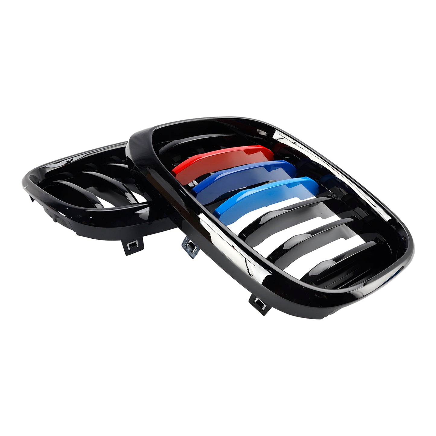 Coppia M-Color Rene Griglia Griglia 51138469959 Fit BMW G01 X3 G02 X4 Nero Lucido Generico