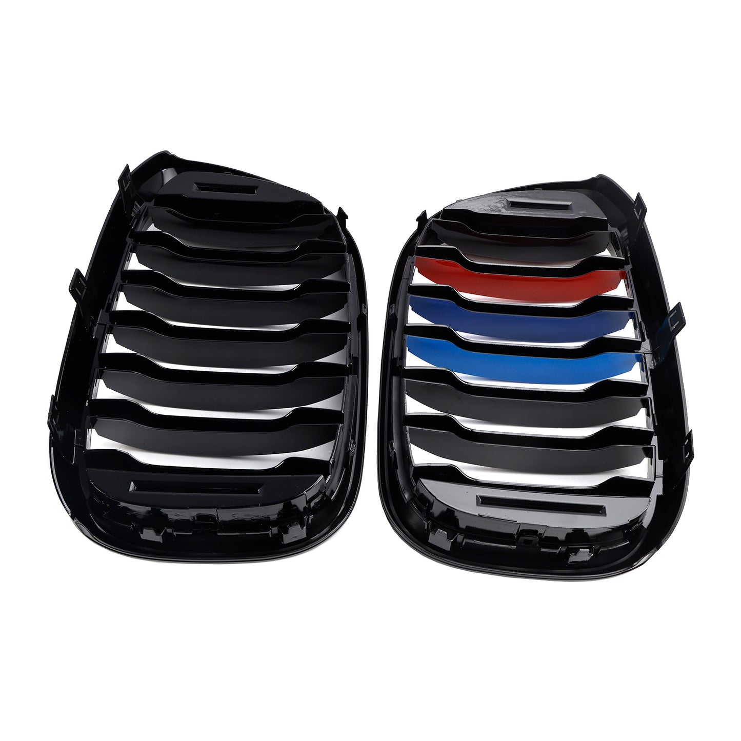 Coppia M-Color Rene Griglia Griglia 51138469959 Fit BMW G01 X3 G02 X4 Nero Lucido Generico