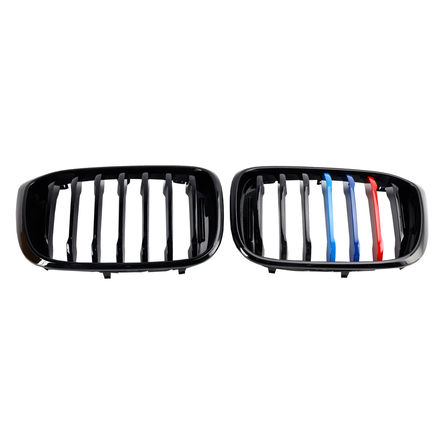 Coppia M-Color Rene Griglia Griglia 51138469959 Fit BMW G01 X3 G02 X4 Nero Lucido Generico