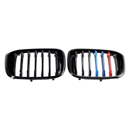 Coppia M-Color Rene Griglia Griglia 51138469959 Fit BMW G01 X3 G02 X4 Nero Lucido Generico