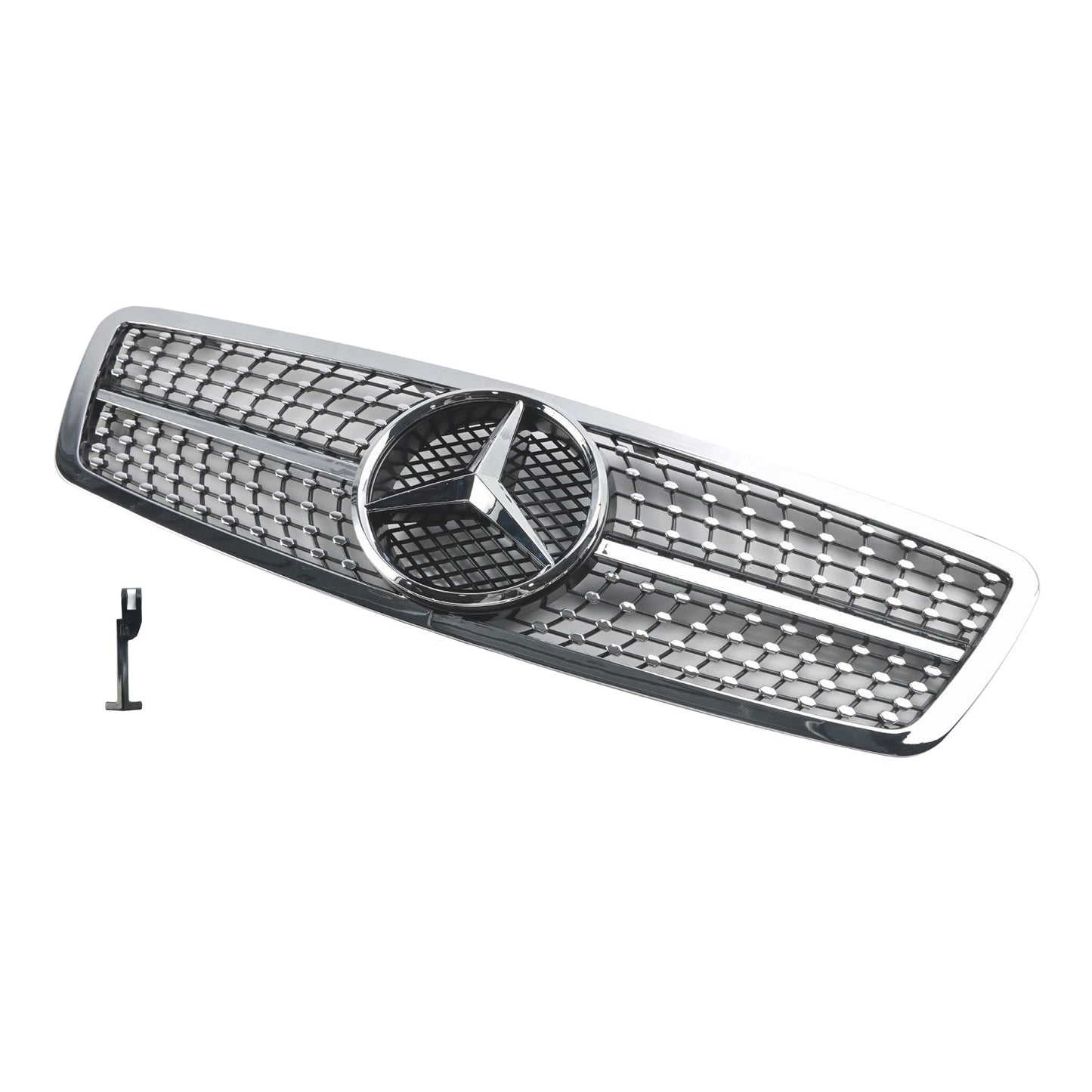 Griglia anteriore per paraurti anteriore adatta per Mercedes W203 C230 C320 C240 2001-2007