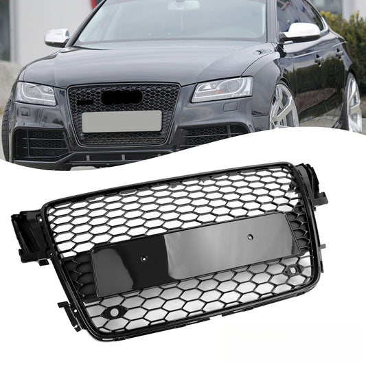 Calandra anteriore stile RS5 con rete sportiva per Audi A5/S5 B8 2008-2012 Griglia