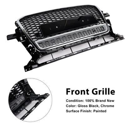Griglia paraurti anteriore a nido d'ape cromata/nera Audi Q5 SQ5 2013-2017