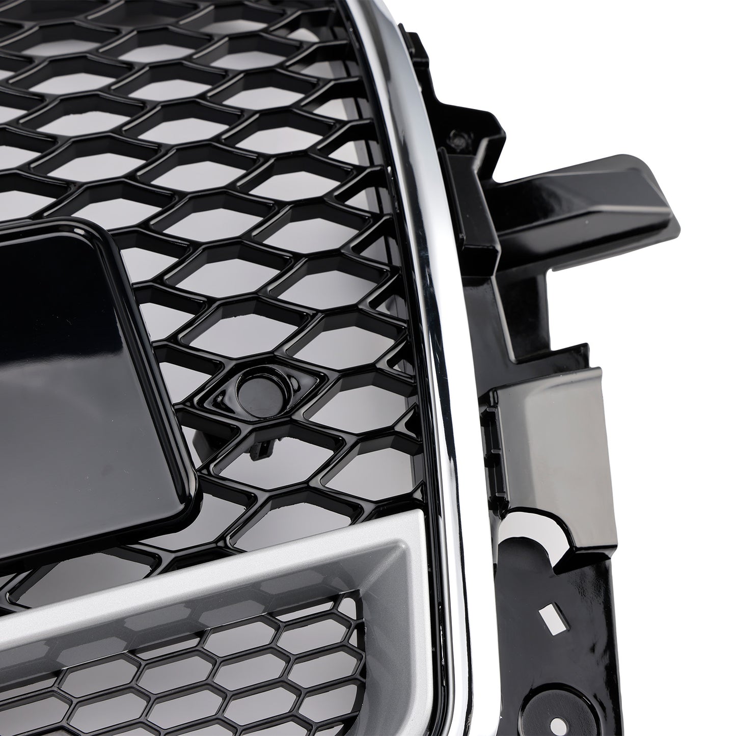 Griglia paraurti anteriore a nido d'ape cromata/nera Audi Q5 SQ5 2013-2017