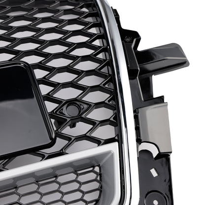 Griglia paraurti anteriore a nido d'ape cromata/nera Audi Q5 SQ5 2013-2017