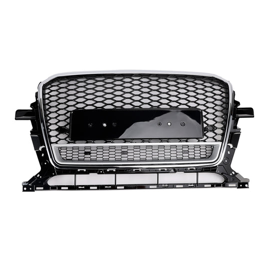Griglia paraurti anteriore a nido d'ape cromata/nera Audi Q5 SQ5 2013-2017