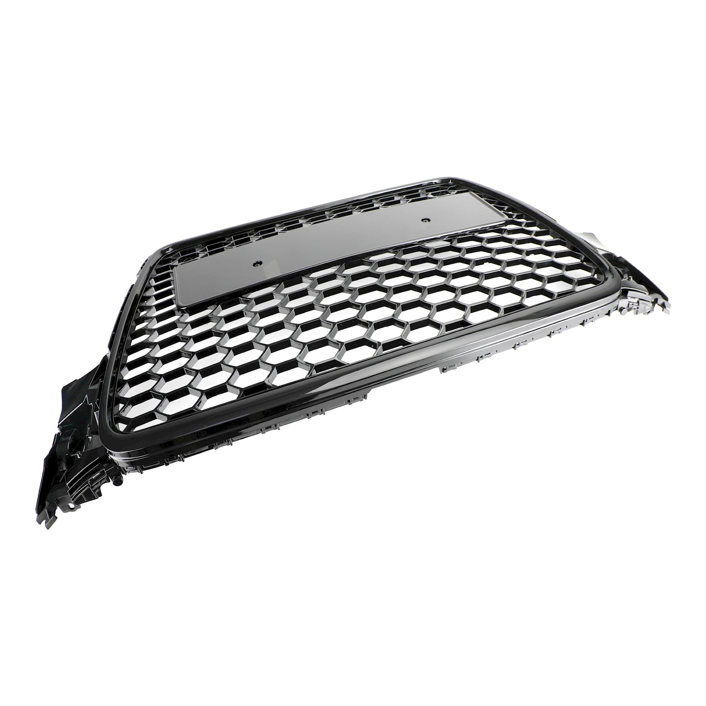 Per 2008-2012 Audi A4/A4 Avant B8 RS4 in stile Honeycomb grill grilla nera + fendinebbia griglia
