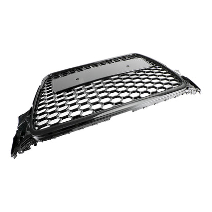 Per 2008-2012 Audi A4/A4 Avant B8 RS4 in stile Honeycomb grill grilla nera + fendinebbia griglia