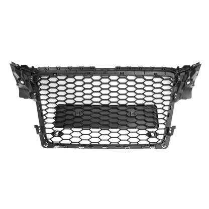 Per 2008-2012 Audi A4/A4 Avant B8 RS4 in stile Honeycomb grill grilla nera + fendinebbia griglia