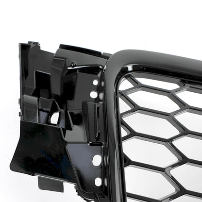 Per 2008-2012 Audi A4/A4 Avant B8 RS4 in stile Honeycomb grill grilla nera + fendinebbia griglia