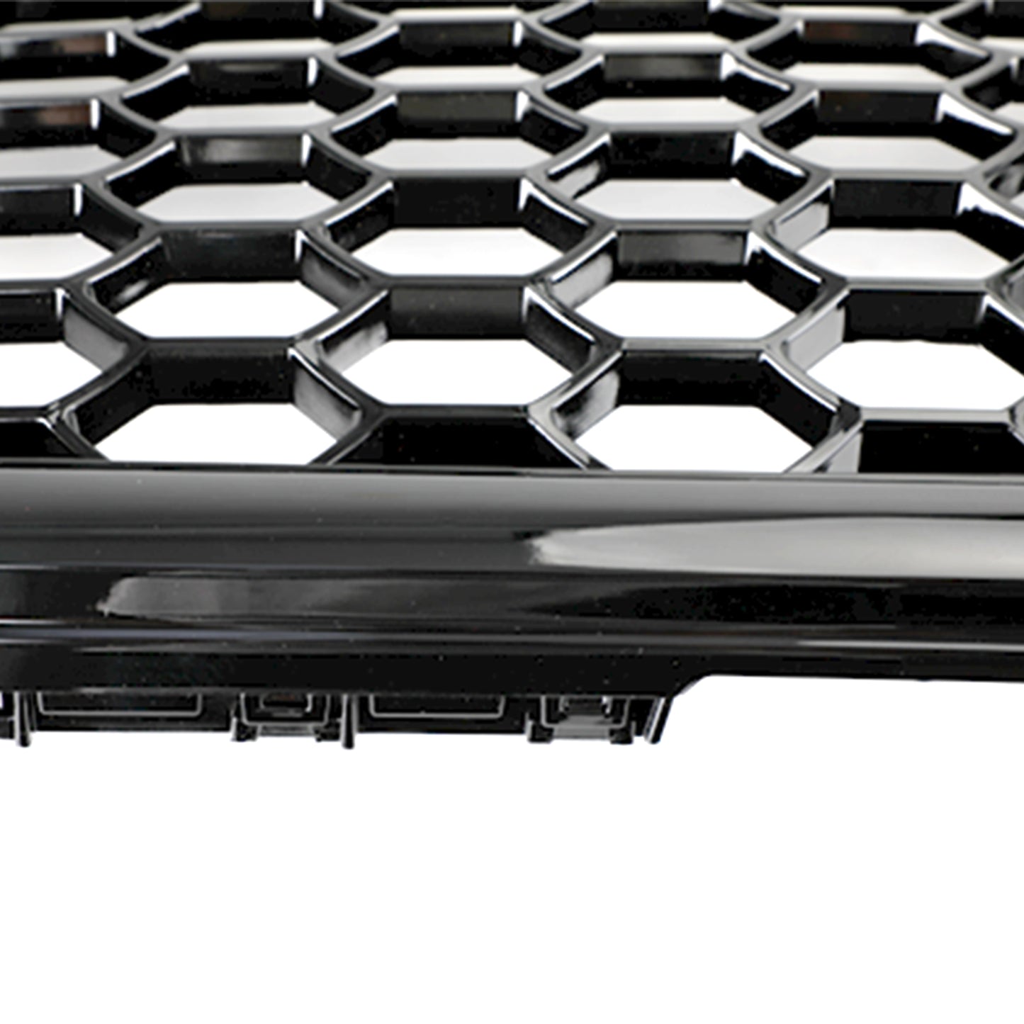 Per 2008-2012 Audi A4/A4 Avant B8 RS4 in stile Honeycomb grill grilla nera + fendinebbia griglia