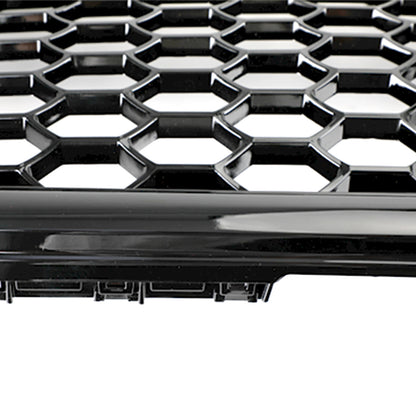 Per 2008-2012 Audi A4/A4 Avant B8 RS4 in stile Honeycomb grill grilla nera + fendinebbia griglia