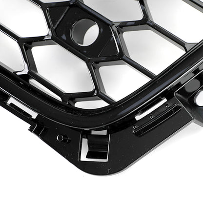 Per 2008-2012 Audi A4/A4 Avant B8 RS4 in stile Honeycomb grill grilla nera + fendinebbia griglia