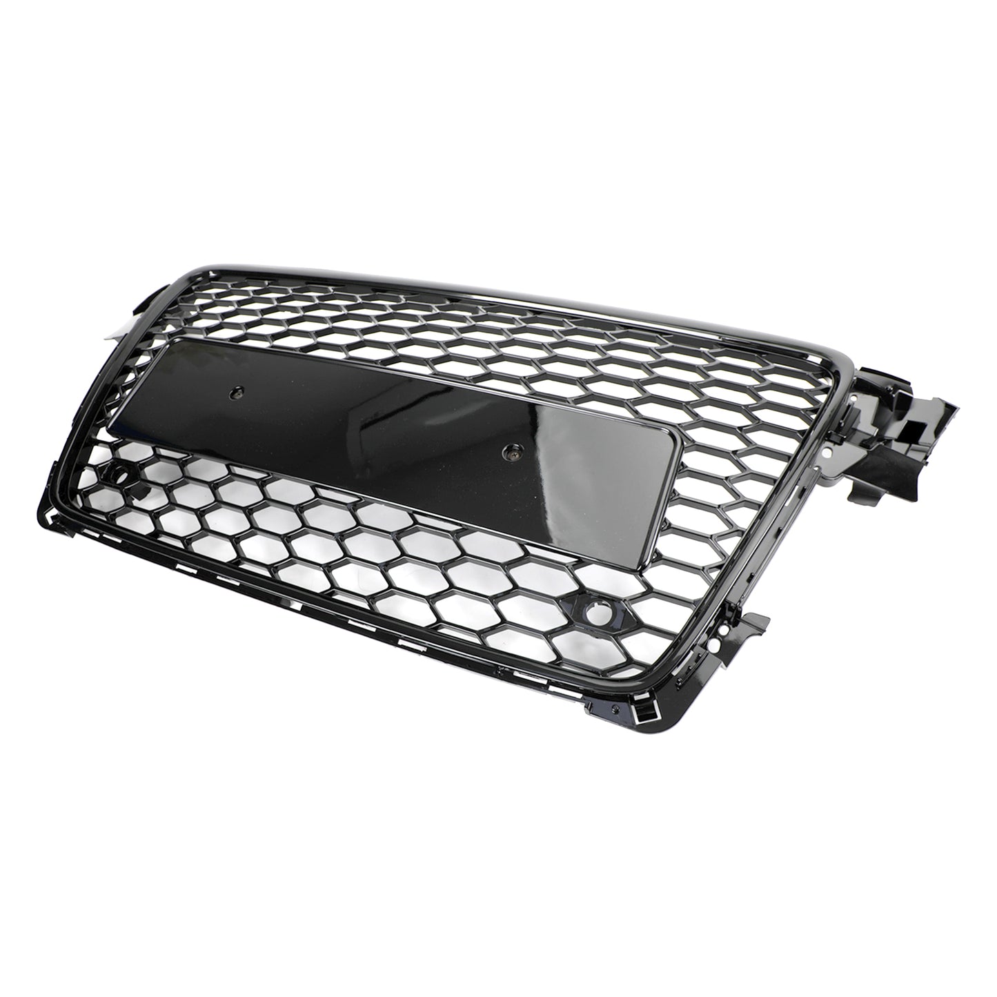 Per 2008-2012 Audi A4/A4 Avant B8 RS4 in stile Honeycomb grill grilla nera + fendinebbia griglia