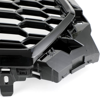 Audi A4/S4 2017-2018 griglia a nido d"ape stile RS4 griglia esagonale nera generica