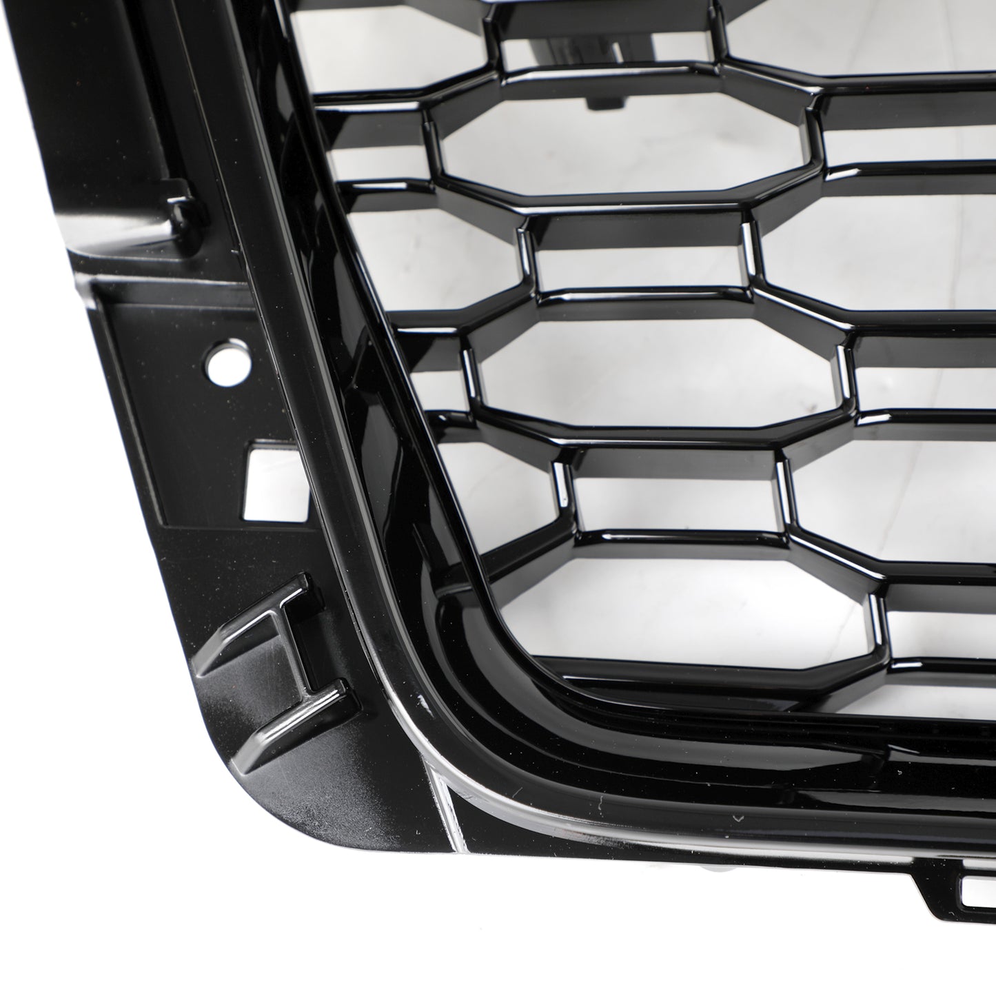 Audi A4/S4 2017-2018 griglia a nido d"ape stile RS4 griglia esagonale nera generica