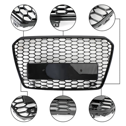 2013-2016 Audi A5 S5 B8.5 Griglia di Ricambio RS5 Stile Griglia Esagonale a Nido d Ape Griglia Paraurti Anteriore Generico