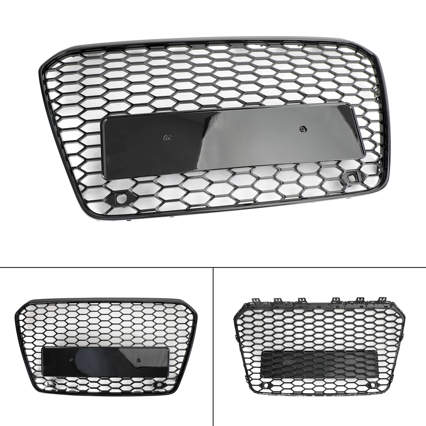 Per Audi A5 S5 B8.5 2013-2016 Griglia paraurti anteriore a nido d'ape in stile RS5