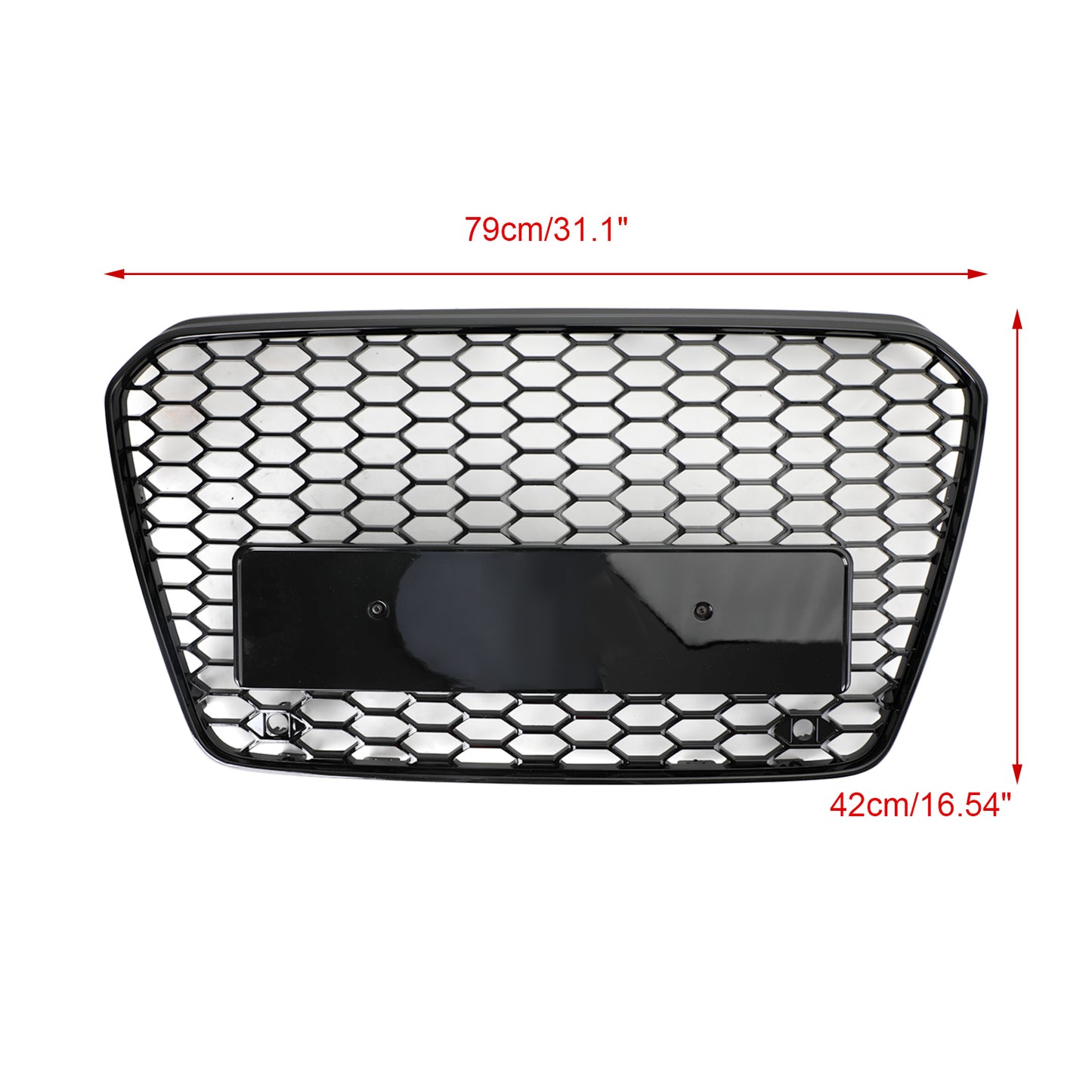 Per Audi A5 S5 B8.5 2013-2016 Griglia paraurti anteriore a nido d'ape in stile RS5