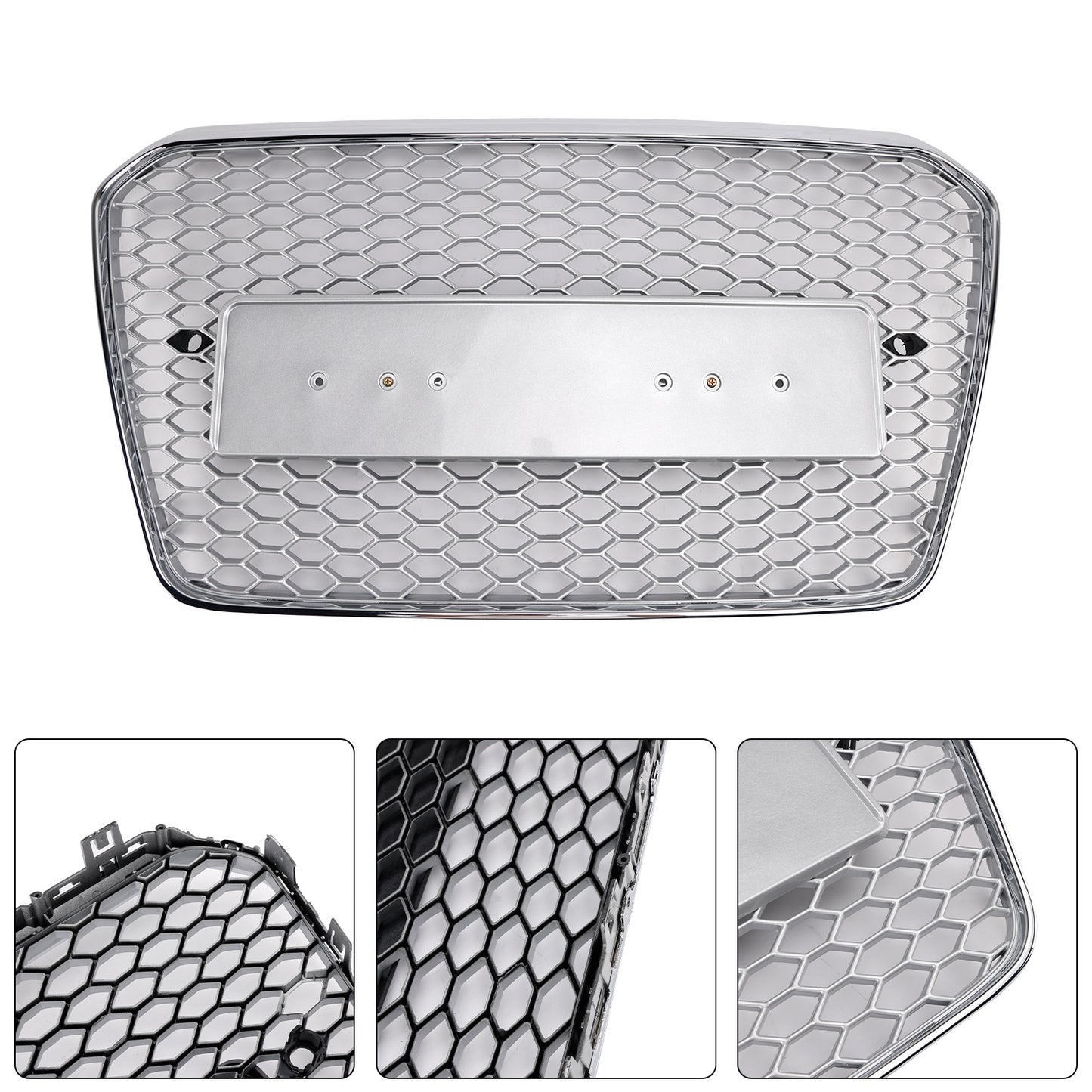 Griglia paraurti anteriore a nido d'ape Audi A5 S5 B8.5 RS5 Style 2013-2016