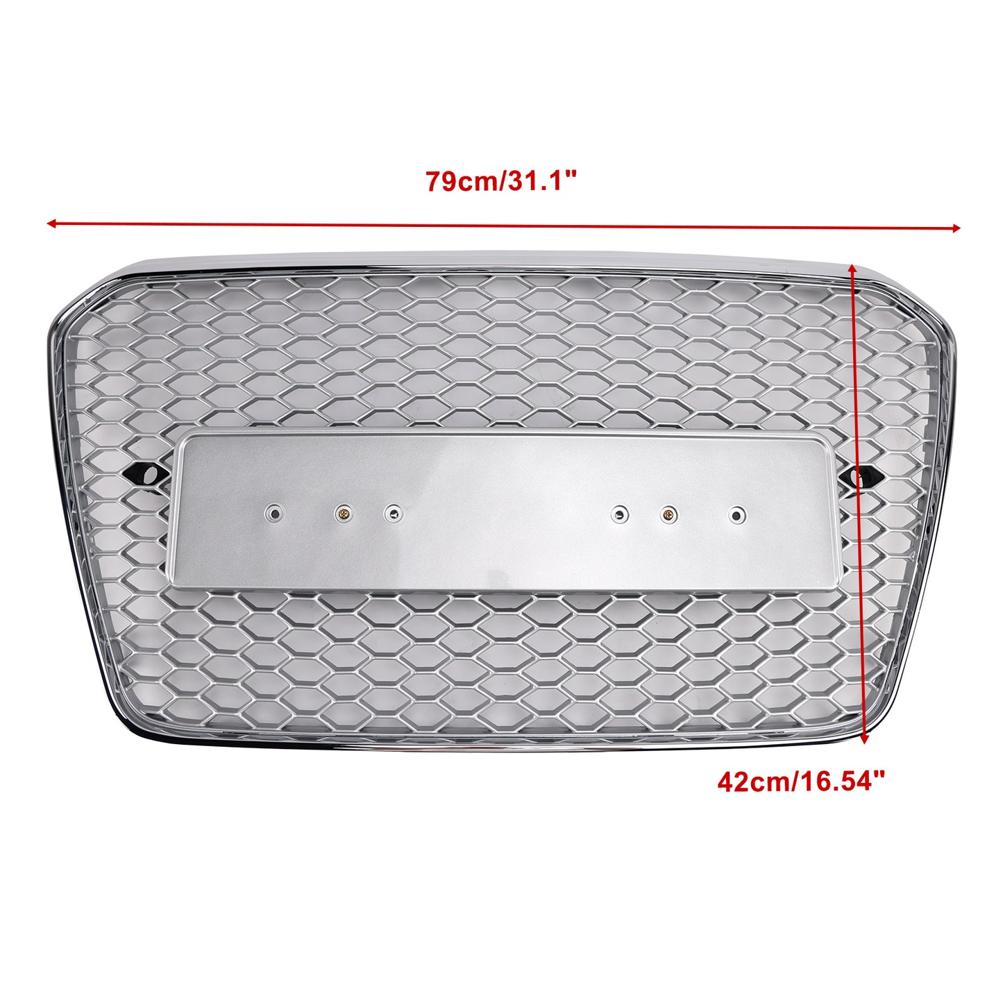 Griglia paraurti anteriore a nido d'ape Audi A5 S5 B8.5 RS5 Style 2013-2016