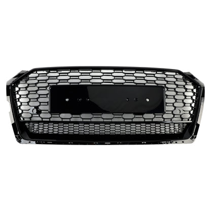 Griglia esagonale a nido d'ape sportiva in stile Audi A5 S5 B9 RS5 2017-2019