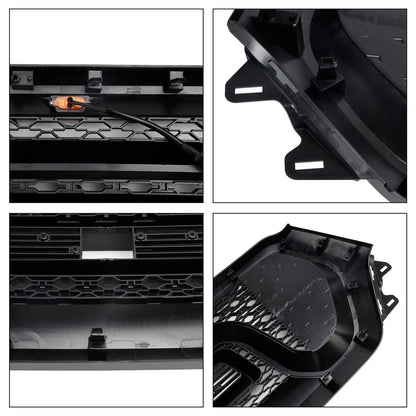 Griglia superiore del cofano a nido d'ape nera per Dodge Ram 1500 2019-2024