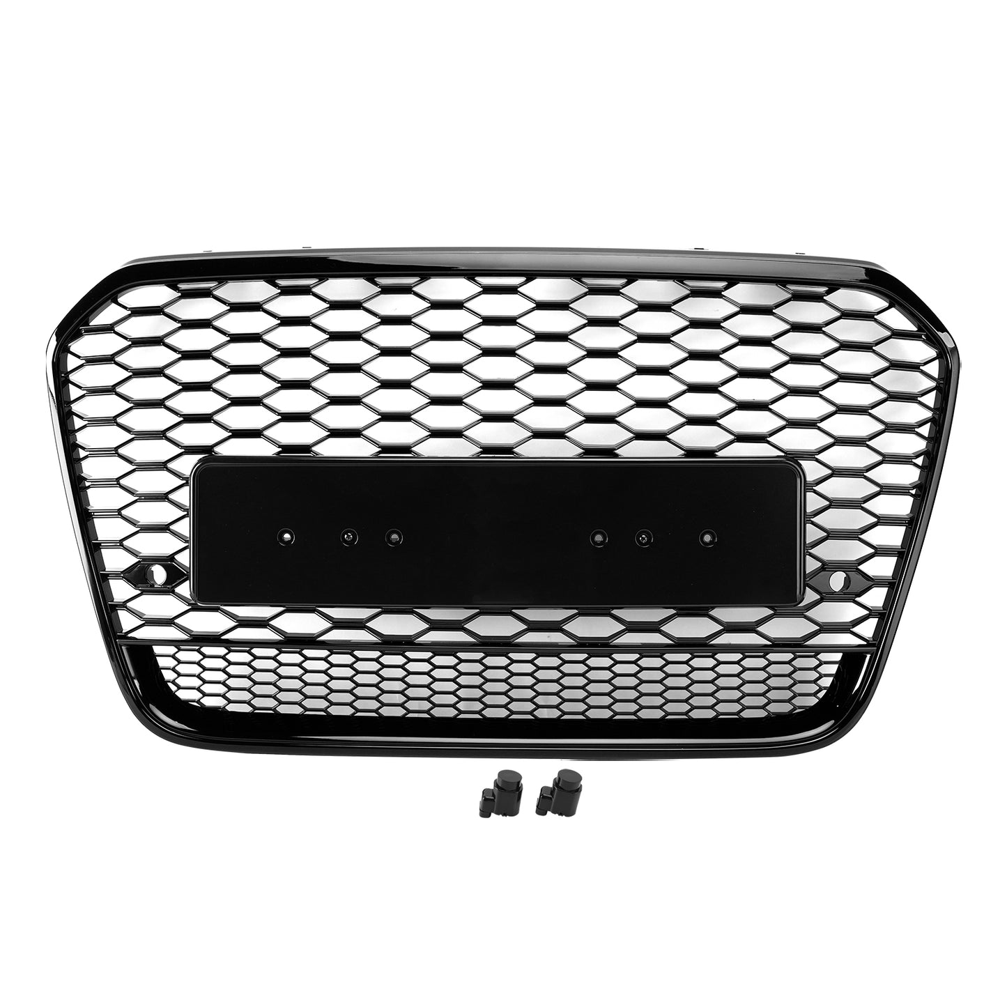 Per Audi A6 S6 C7 2012-2015 RS6 Style Griglia anteriore a nido d'ape in rete