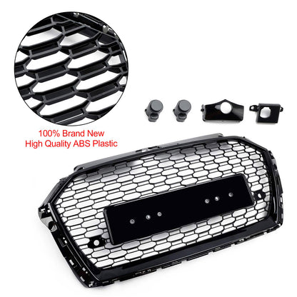 Griglia Anteriore a Nido d’Ape Nero Lucido RS3 Style per Audi A3 8V 2017-2019