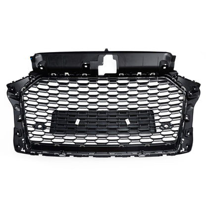 Griglia Anteriore a Nido d’Ape Nero Lucido RS3 Style per Audi A3 8V 2017-2019
