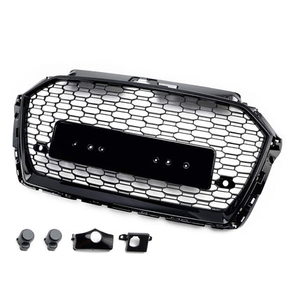Griglia Anteriore a Nido d’Ape Nero Lucido RS3 Style per Audi A3 8V 2017-2019