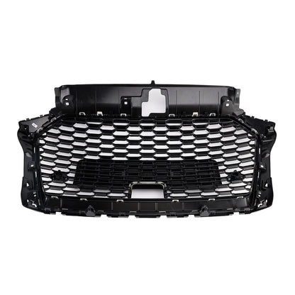 Griglia anteriore a nido d'ape Audi A3 S3 W/ACC RS3 Style 2017-2019, nera