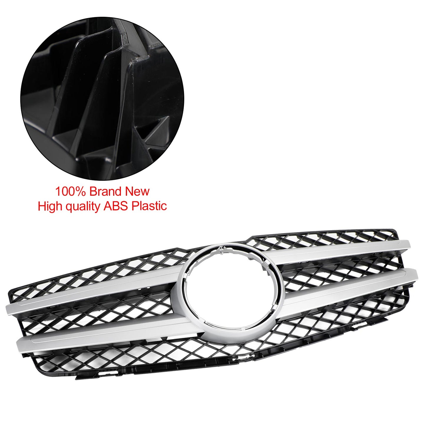 2010-2012 Mercedes Benz GLK X204 GLK350 Griglia paraurti anteriore cofano griglia