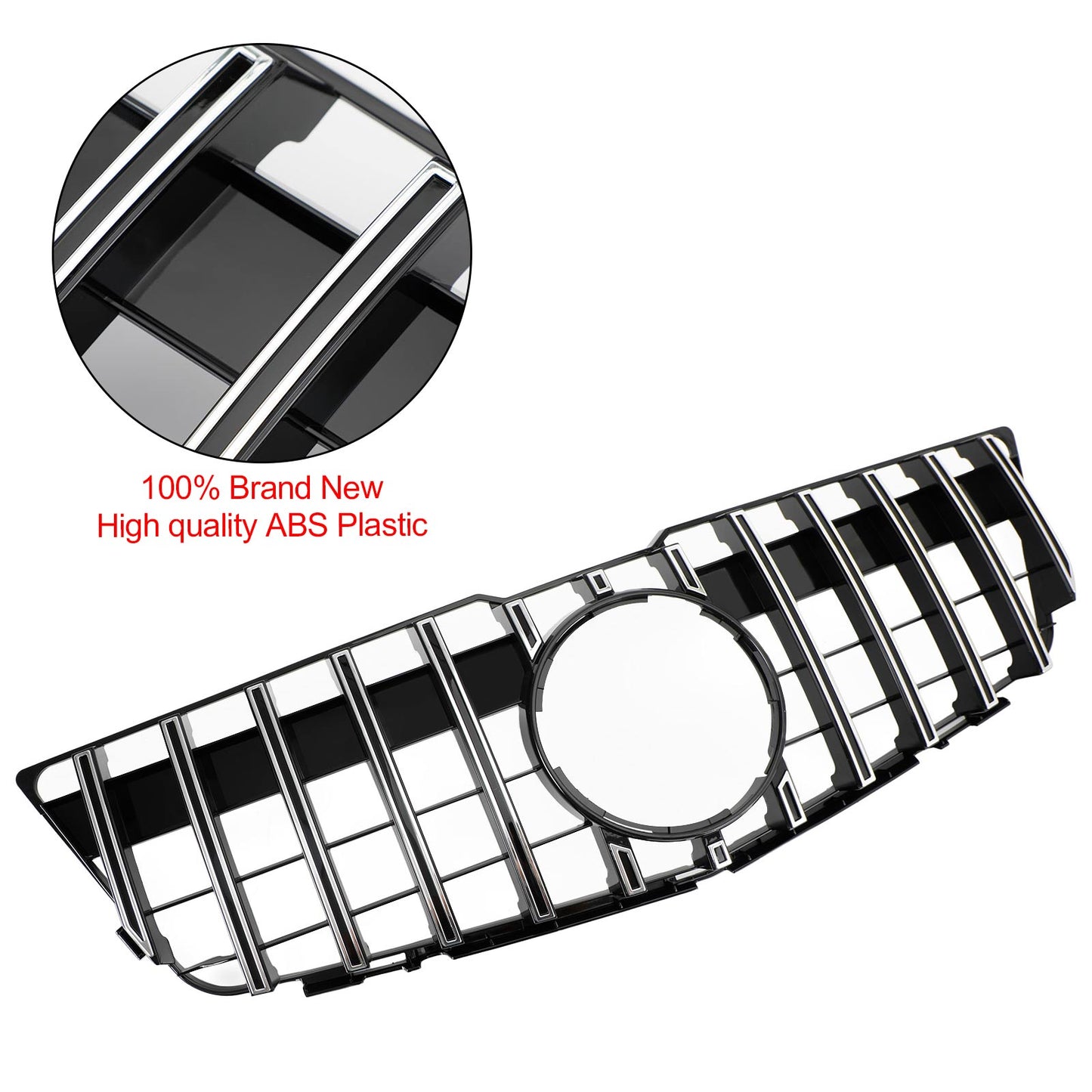 83222277300 Per 2008-2012 Mercedes-Benz GLK X204 Griglia superiore griglia paraurti anteriore stile GT