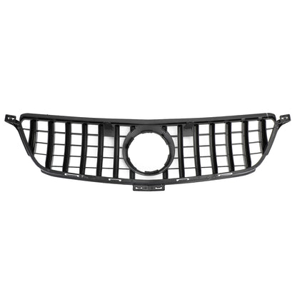 2012-2015 Mercedes Benz W166 ML 300 350 400 ML63 GTR Style Griglia anteriore noera cromata
