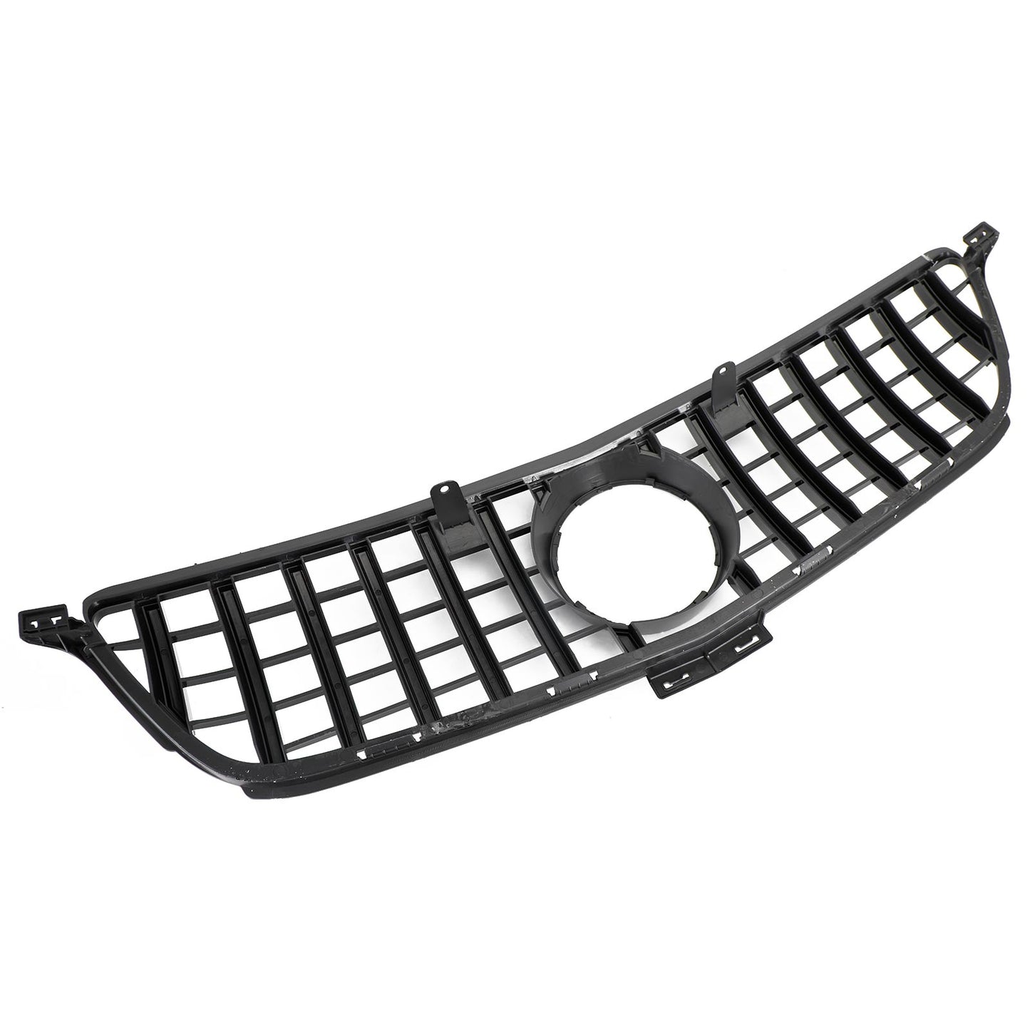 2012-2015 Mercedes Benz W166 ML 300 350 400 ML63 GTR Style Griglia anteriore noera cromata