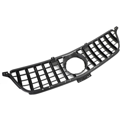2012-2015 Mercedes Benz W166 ML 300 350 400 ML63 GTR Style Griglia anteriore noera cromata