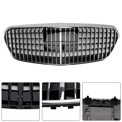 Mercedes Benz Classe S W223 2021-2023 S480 S580 S680 + Griglia paraurti anteriore cromata con ACC