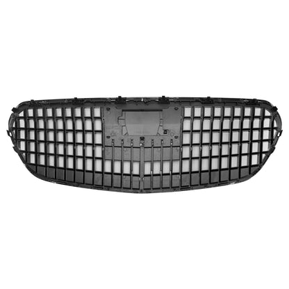 Mercedes Benz Classe S W223 2021-2023 S480 S580 S680 + Griglia paraurti anteriore cromata con ACC