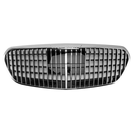 Mercedes Benz Classe S W223 2021-2023 S480 S580 S680 + Griglia paraurti anteriore cromata con ACC
