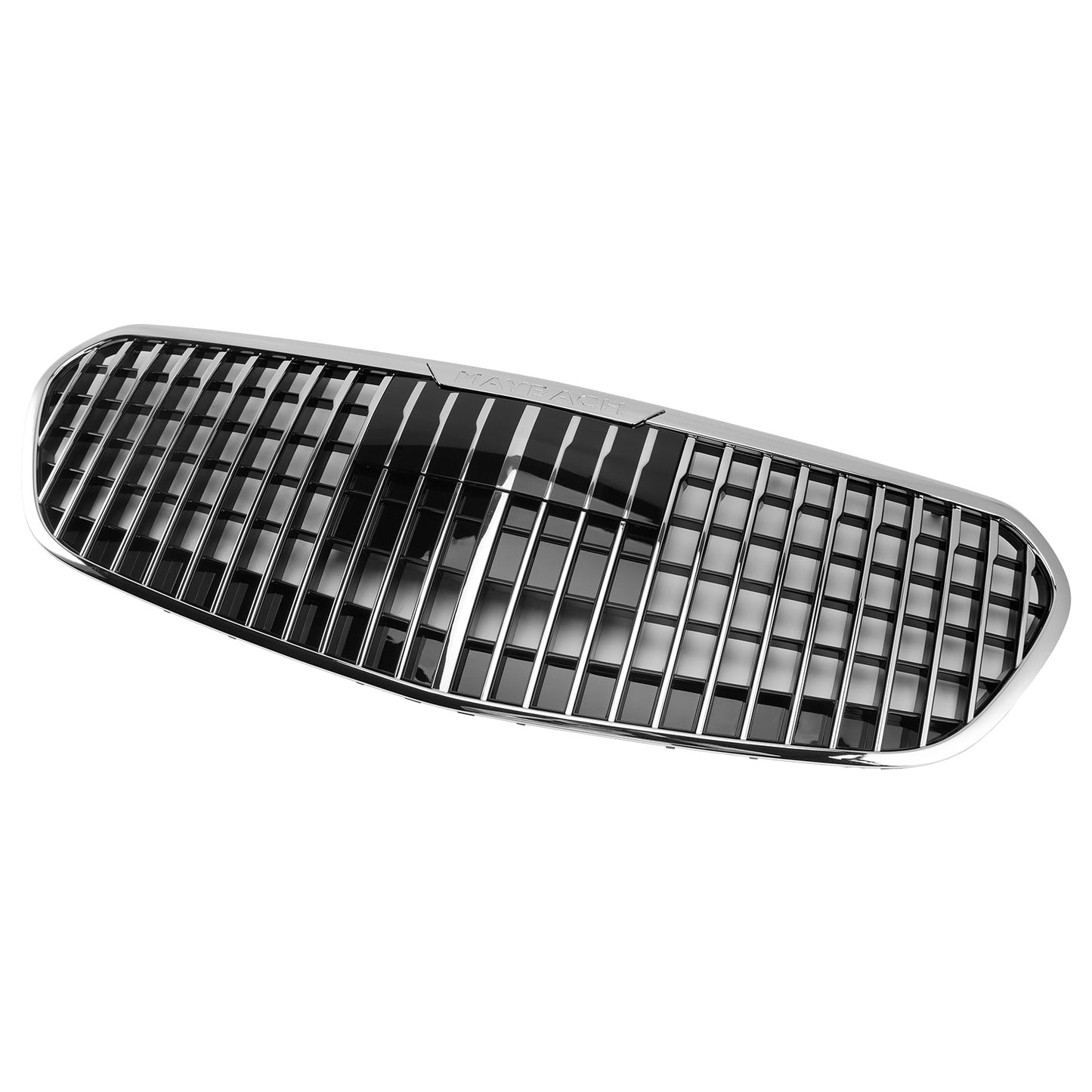 Mercedes Benz Classe S W223 2021-2023 S480 S580 S680 + Griglia paraurti anteriore cromata con ACC