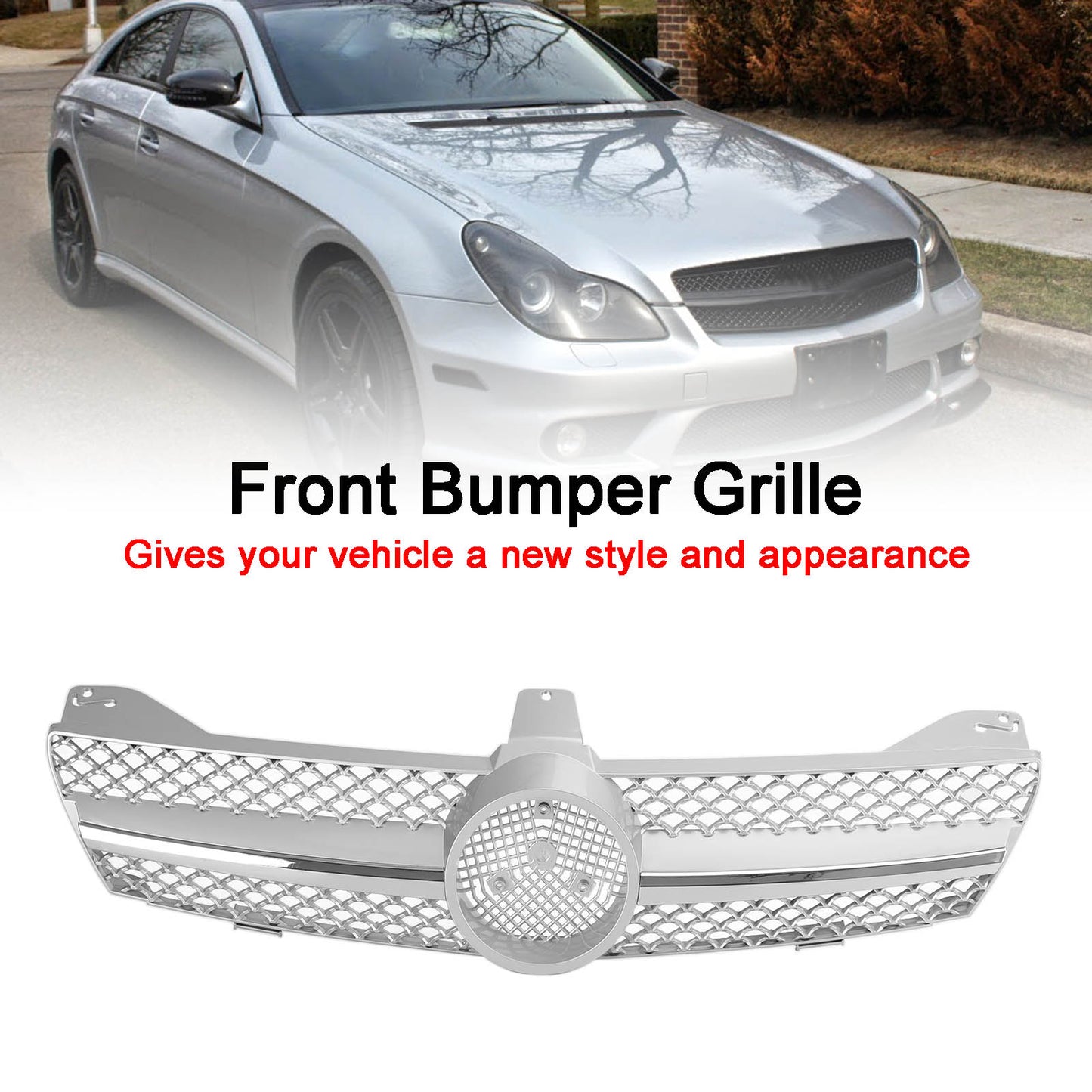 Mercedes Benz CLS550 2005-2008 griglia paraurti anteriore griglia
