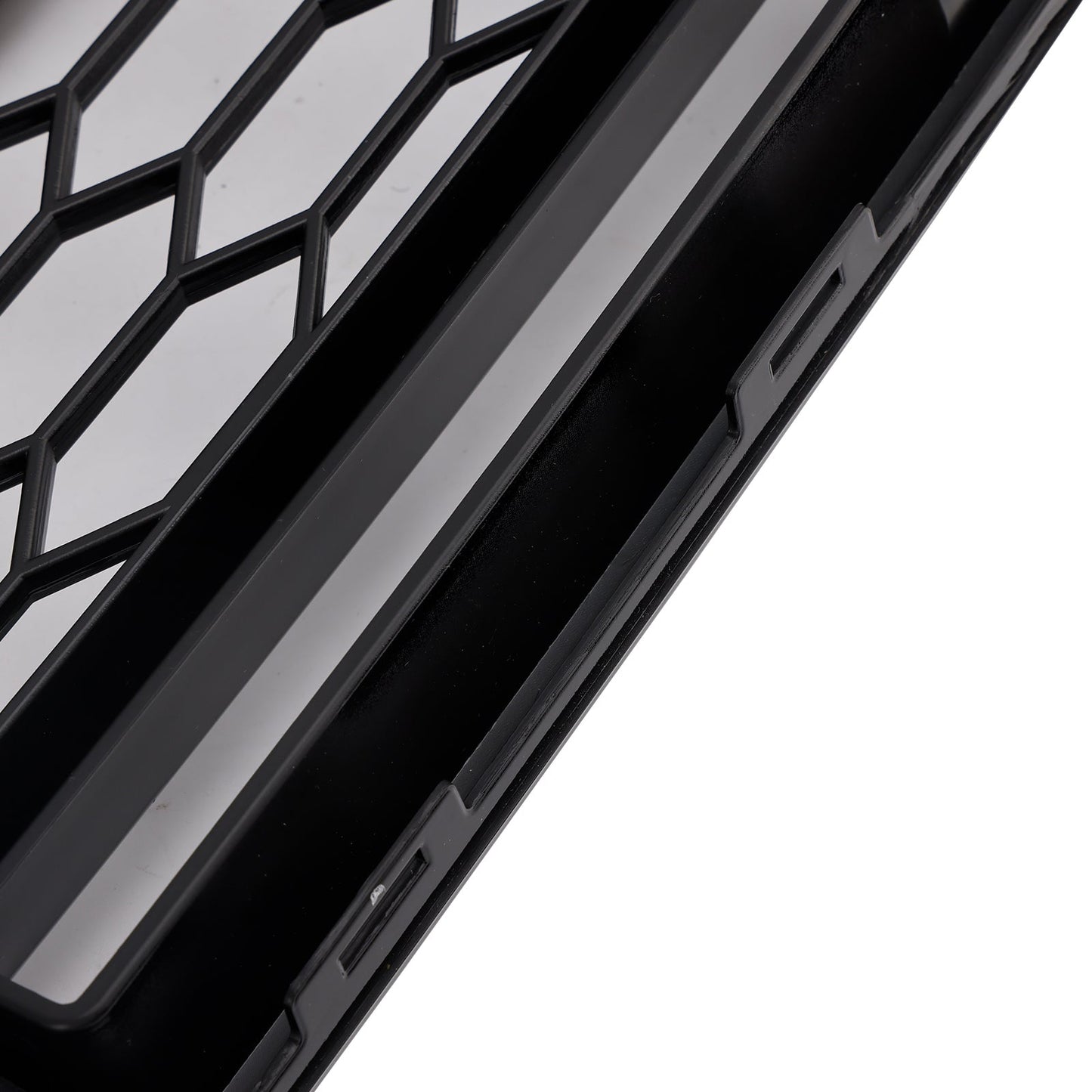 Griglia paraurti anteriore nera lucida Ford Transit MK8 Raptor 2015-2018 con LED