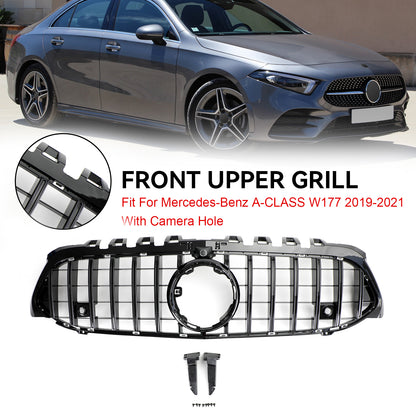 2019-2023 Mercedes-Benz Classe A W177 Griglia paraurti anteriore stile GT Nera