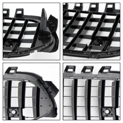Griglia paraurti anteriore stile GT adatta per Mercedes Benz Classe A W177 2019-2023 nera